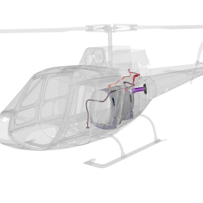 H125-H130 Crash Resistant Fuel System